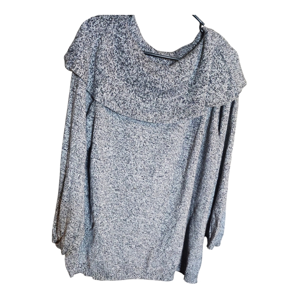 Catherines Gray  Off the Shoulder  Sweater Size 1x 18/20